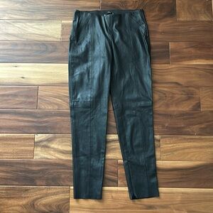 Zara Basic Pleather Pants